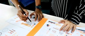Hands on top of graphs